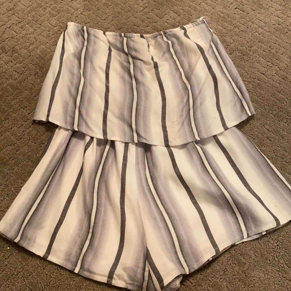 Striped Romper